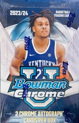 2023-24 Bowman Chrome University Basketball Hobby Box