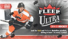 2014-15 Fleer Ultra NHL Hockey Hobby Box