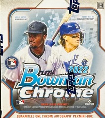 2022 Bowman Chrome MLB Baseball Hobby Mini Box