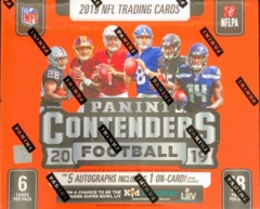 2019 Panini Contenders NFL Football Hobby Box