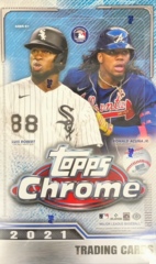2021 Topps Chrome MLB Baseball Lite Edition Box
