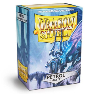 Dragon Shield Card Sleeves Standard Size: Matte Petrol (100ct.)