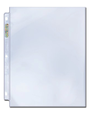 Ultra Pro 1-pocket Platinum Series 8 1/2 x 11 Pages  (100ct.)