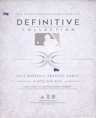 2017 Topps Definitive Collection MLB Baseball Hobby Box