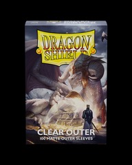 Dragon Shield Outer Sleeves - Clear Matte 100 count