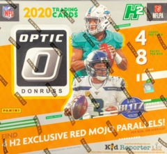2020 Panini Donruss Optic NFL Football Hobby Hybrid Edition Box