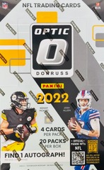 2022 Panini Donruss Optic NFL Football Hobby Box