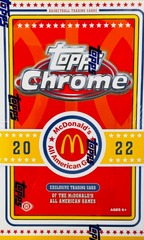 2022 Topps Chrome McDonalds All American Basketball Hobby Box