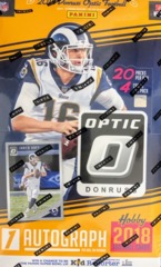 2018 Panini Donruss Optic NFL Football Hobby Box