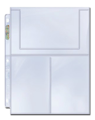 Ultra Pro 3-pocket Platinum Series 4 x 6 Pages (100ct.)