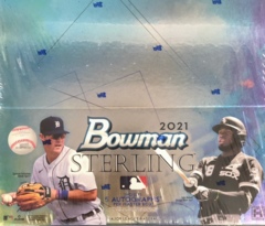 2021 Bowman Sterling MLB Baseball Hobby Box