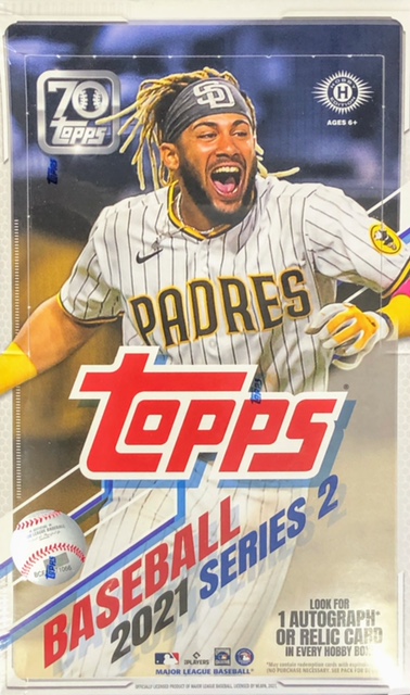 2021 Topps MLB Baseball Series 2 Hobby Box