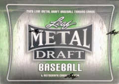 2020 Leaf Metal Draft Baseball Hobby Box
