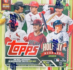 2023 Topps MLB Baseball Holiday Mega Box