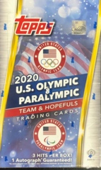 2020-21 Topps U.S. Olympic & Paralympic Team & Hopefuls Trading Cards Hobby Box