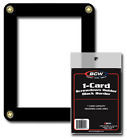 Screwdown Black-Frame 1-card Holder
