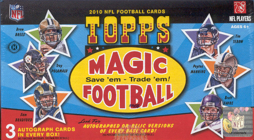 2010 Topps Magic NFL Football Box