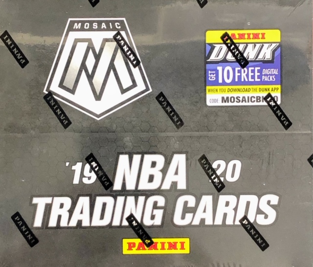 2019-20 Panini Mosaic NBA Basketball Fast Break Box