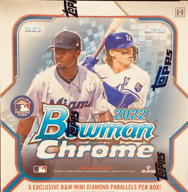 2022 Bowman Chrome MLB Baseball Lite Box