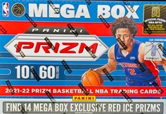 2021-22 Panini Prizm NBA Basketball Mega Box