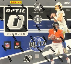 2021 Panini Donruss Optic NFL Football Hobby Hybrid H2 Box