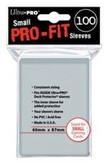 Ultra Pro Small Pro-Fit Sleeves - 100 count