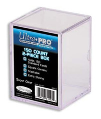 Ultra Pro Plastic 2-piece Box 150-count