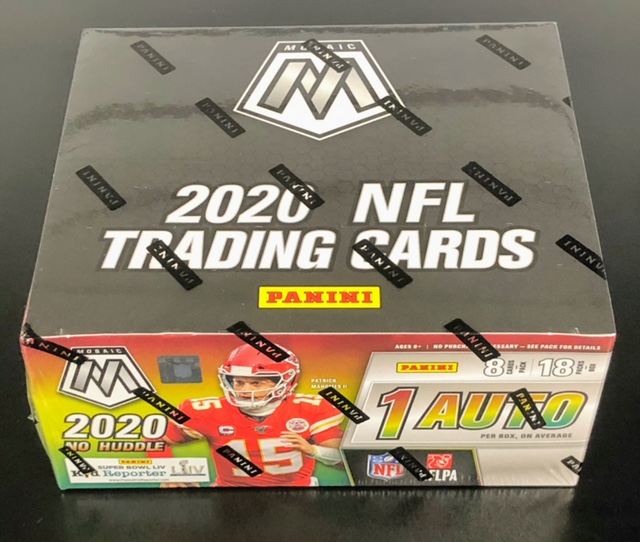 2020 Panini Mosaic NFL Football No Huddle Box