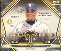 2021 Topps Triple Threads MLB Baseball Hobby Box