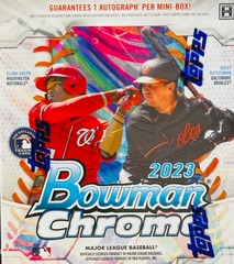 2023 Bowman Chrome MLB Baseball Hobby Mini Box