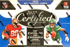 2022 Panini Certified NFL Football Hobby Box
