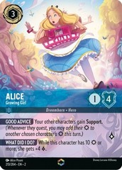 Alice - Growing Girl - 213/204 - Enchanted - Holofoil (Alternate Art)