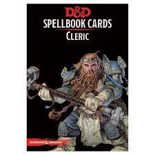 Dungeons And Dragons: Updated Spellbook Cards - Cleric 2nd Edition
