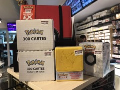 Pokemon 300 card lot with bonus Pokemon EX or GX