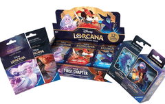 Bundle Lorcana (The First Chapter Booster Box, 2 Lorcana Sleeves, 2 Lorcana Deck Boxes)
