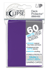Purple - Eclipse Ultra Pro Card Sleeves - Small Sized (60 pack)