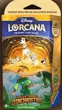 Disney Lorcana: Into the Inklands Starter Deck - Amber/Emerald Peter Pan & Pongo Francais