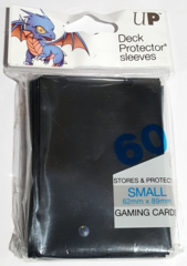Black - Ultra Pro Card Sleeves - Small Sized (60 pack)