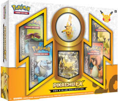 Red & Blue Collection Box - Pikachu EX