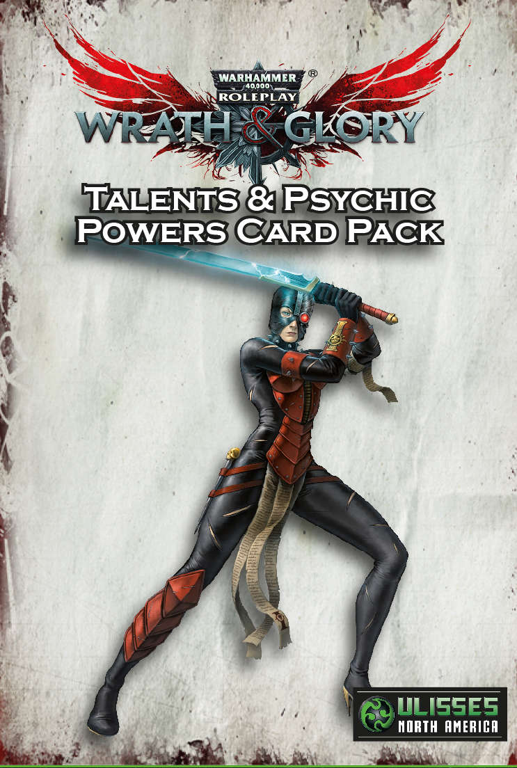 Wrath of Glory Talents and Psychic Powers Card Pack