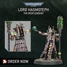 Necrons: Lord Hasmoteph the Resplendent