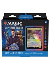 UNIVERSE BEYOND - DOCTOR WHO COMMANDER DECK - MASTERS OF EVIL (ENGLISH)