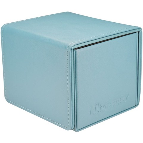 ULTRA PRO - DECK BOX - VIVID ALCOVE EDGE (SIDE-LOAD) - LIGHT BLUE
