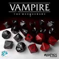 VAMPIRE: THE MASQUERADE  -  DICE SET