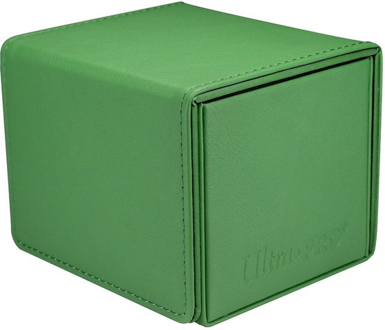 ULTRA PRO - DECK BOX - VIVID ALCOVE EDGE (SIDE-LOAD) - GREEN