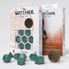 THE WITCHER  -  DICE SET  -  TRISS, THE BEAUTIFUL HEALER