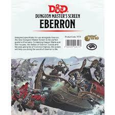 D&D - 5TH EDITION - EBERRON : RISING FROM THE LAST WAR SCREEN - ENGLISH