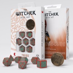 THE WITCHER  -  DICE SET  -  TRISS MERIGOLD THE FEARLESS