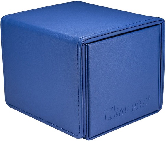 ULTRA PRO - DECK BOX - VIVID ALCOVE EDGE (SIDE-LOAD) - BLUE