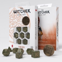 THE WITCHER  -  DICE SET  -  TRISS, THE FOURTEENTH OF THE HILL